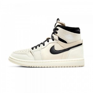 Nike AIR JORDAN 1 ZOOM COMFORT "SUMMIT WHITE" CT0979-100 Summit White/Black-sail-light Orewood Brown-white | 23167-ENBV