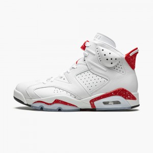 Nike AIR JORDAN 6 RETRO "Red Oreo" CT8529-162 White/University Red-black | 42875-OPMQ