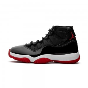 Nike Air Jordan 11 Retro "Bred 2019" 378037-061 Black/White/Varsity-red | 95082-VIHO