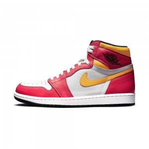 Nike Air Jordan 1 High OG "Light Fusion Red" 555088-603 Głęboka | 49317-HFQJ