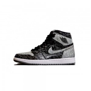 Nike Air Jordan 1 High OG "Rebellionaire" Szare | 63479-UPHW