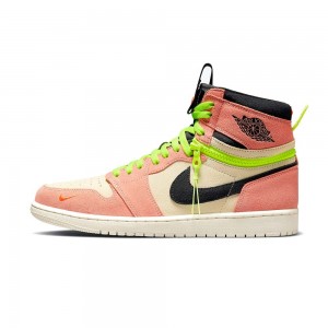 Nike Air Jordan 1 High Switch "Pink Volt" CW6576-800 Różowe | 81294-EHLU