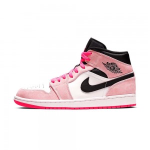 Nike Air Jordan 1 Mid SE "Crimson Tint" 852542-801 Różowe | 05376-GHTC