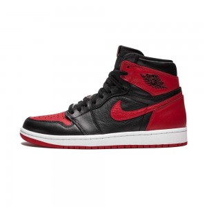 Nike Air Jordan 1 Retro High OG NRG "Homage 2 Home (Non-Numbered)" 861428-061 Black/University Red-white | 48720-YDEJ