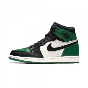 Nike Air Jordan 1 Retro High OG "Pine Green" 555088-302 Pine Green/Sail-black | 10634-JYCB