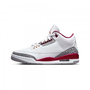 Nike Air Jordan 3 "Cardinal Red" CT8532-126 Czerwone | 38671-OTUH