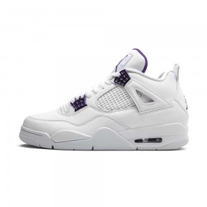 Nike Air Jordan 4 Retro "Metallic Pack _ Purple" CT8527-115 Srebrne | 29610-YNUO