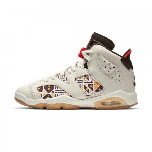 Nike Air Jordan 6 GS "Quai 54" CZ4152-100 Głęboka Brązowe | 53148-IDCO