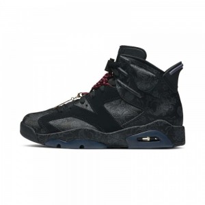 Nike JORDAN AIR JORDAN 6 RETRO SD WMNS "SINGLES DAY" DB9818-001 Black/Black-black | 90375-QCLO