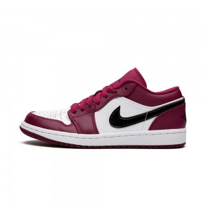 Nike Jordan Air Jordan 1 Low "Noble Red" 553558-604 Noble Red/Black-white | 94712-IBUN