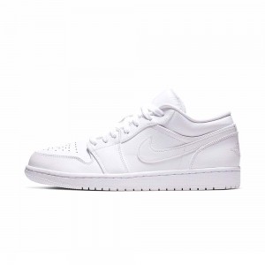 Nike Jordan Air Jordan 1 Low "Triple White" 553558-112 Białe | 70841-DQGM