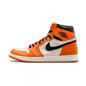 Nike Jordan Air Jordan 1 Retro High OG "Reverse Shattered Backboard" 555088-113 Sail/Black-starfish | 48362-MQXG