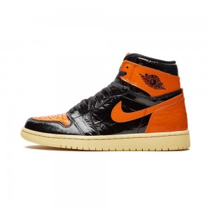 Nike Jordan Air Jordan 1 Retro High OG "Shattered Backboard 3.0" 555088-028 Black/Pale Vanilla-starfish | 49350-QXIL