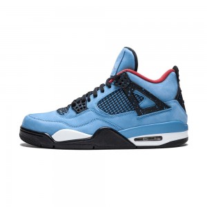 Nike Jordan Air Jordan 4 Retro "Travis Scott _ Cactus Jack" 308497-406 University Blue/Varsity Red/Black | 86729-SAYG