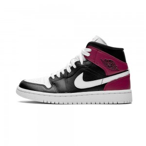 Nike WMNS Air Jordan 1 Mid "Noble Red" BQ6472-016 Czerwone | 07291-CRBK