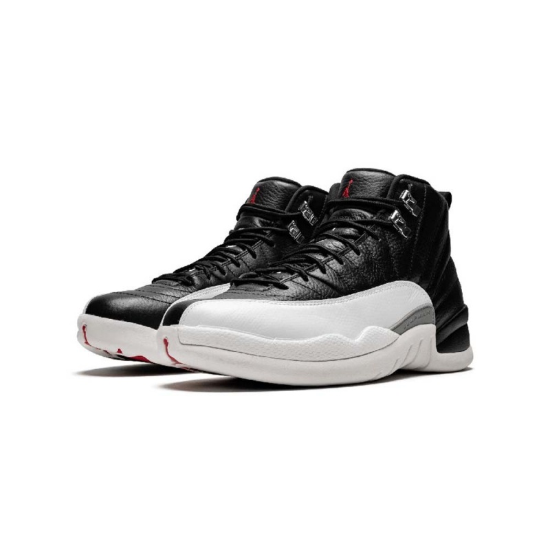 Nike Air Jordan 12 Playoffs 2022 CT8013-006 Black/Varsity Red-white | 35489-YRFW