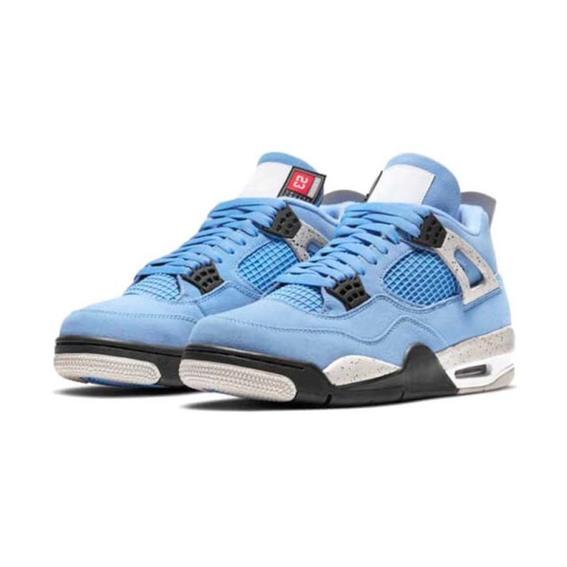 Nike Air Jordan 4 Retro University Blue (GS) 408452-400 University Blue/Tech Grey/White/Black | 23074-VTWE