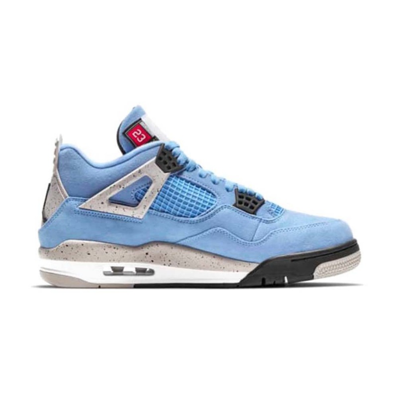 Nike Air Jordan 4 Retro University Blue (GS) 408452-400 University Blue/Tech Grey/White/Black | 23074-VTWE