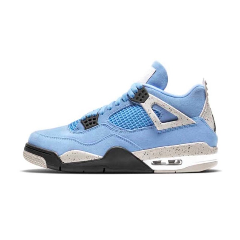 Nike Air Jordan 4 Retro University Blue (GS) 408452-400 University Blue/Tech Grey/White/Black | 23074-VTWE